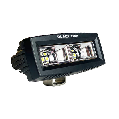 Black Oak 4" Marine Spreader Light Flood Scene LED Pro Series 3.0 - Black - Professional Marine & Fishing Gear