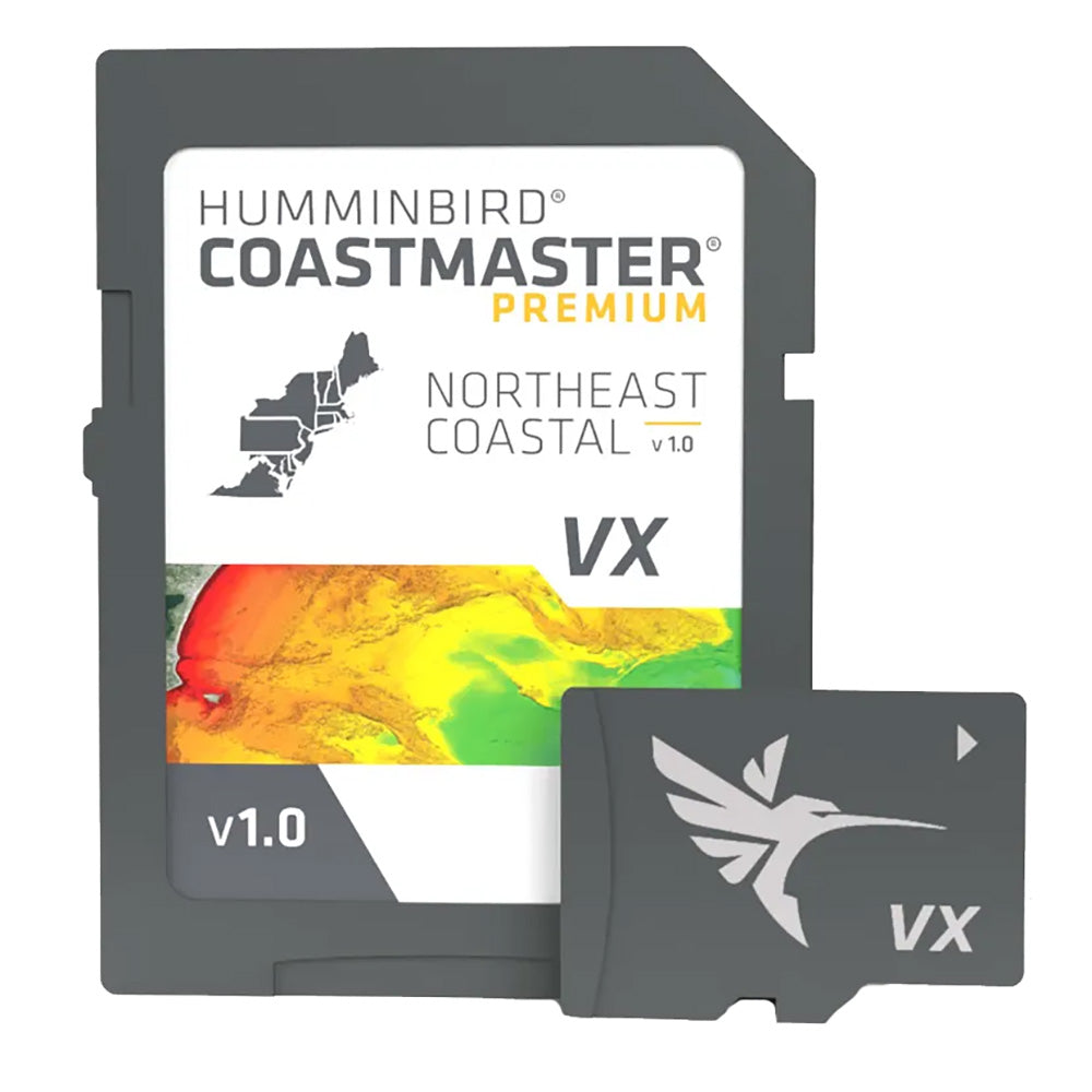 Humminbird CoastMaster Premium Northeast Coastal V1 - Professional Marine & Fishing Gear