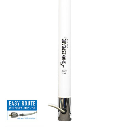 Shakespeare Galaxy 5230 14ft VHF Antenna - Packaging