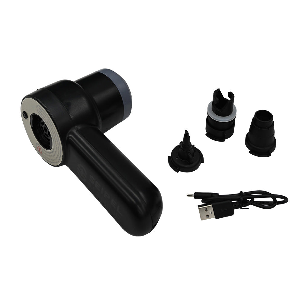 Seipel Marine Handheld Air Pump w/USB Charger - Professional Marine & Fishing Gear