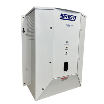 Sentry Marine Battery Charger 115/230V Input 12VDC - 60A - 3-Bank - Professional Marine & Fishing Gear