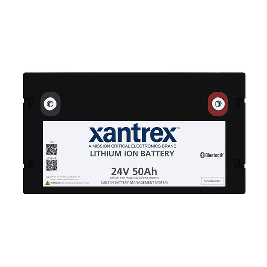 Xantrex 24V 50Ah LithiumIon Battery LiFePO4 Battery 886005024B