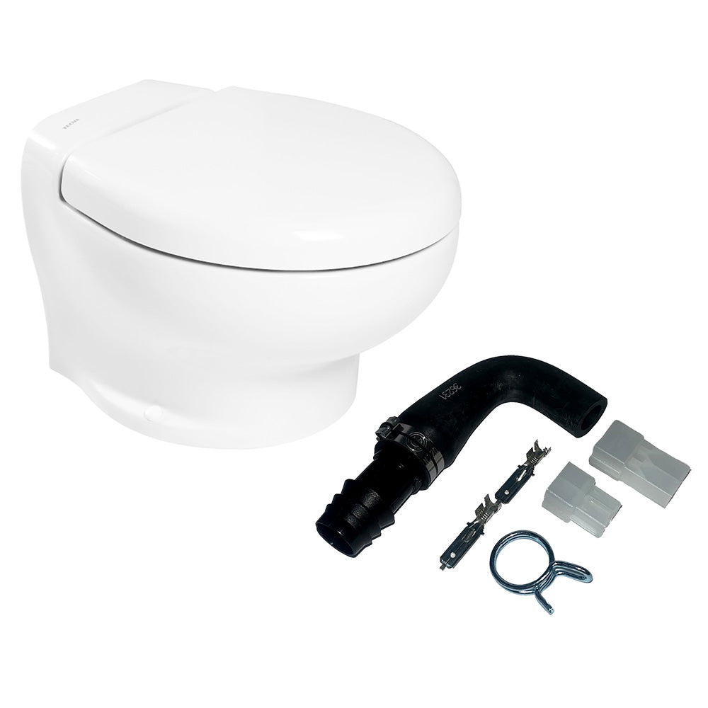 Thetford Nano Touch Compact Toilet Raw Water Kit (No Inlet Pump) - 12V - Professional Marine & Fishing Gear