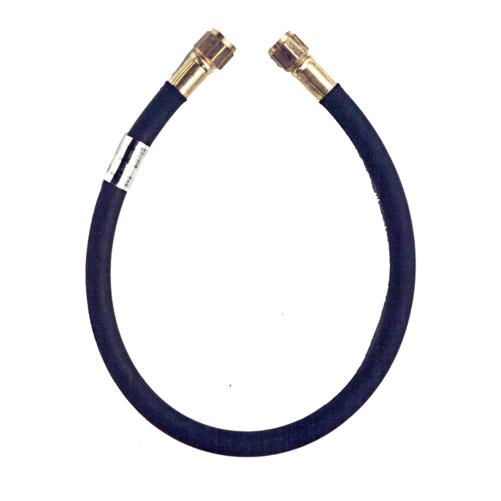 Trident Marine 20' High-Pressure Supply Hose w/3/8" Female Swivel Flare Fitting on Each End - Professional Marine & Fishing Gear