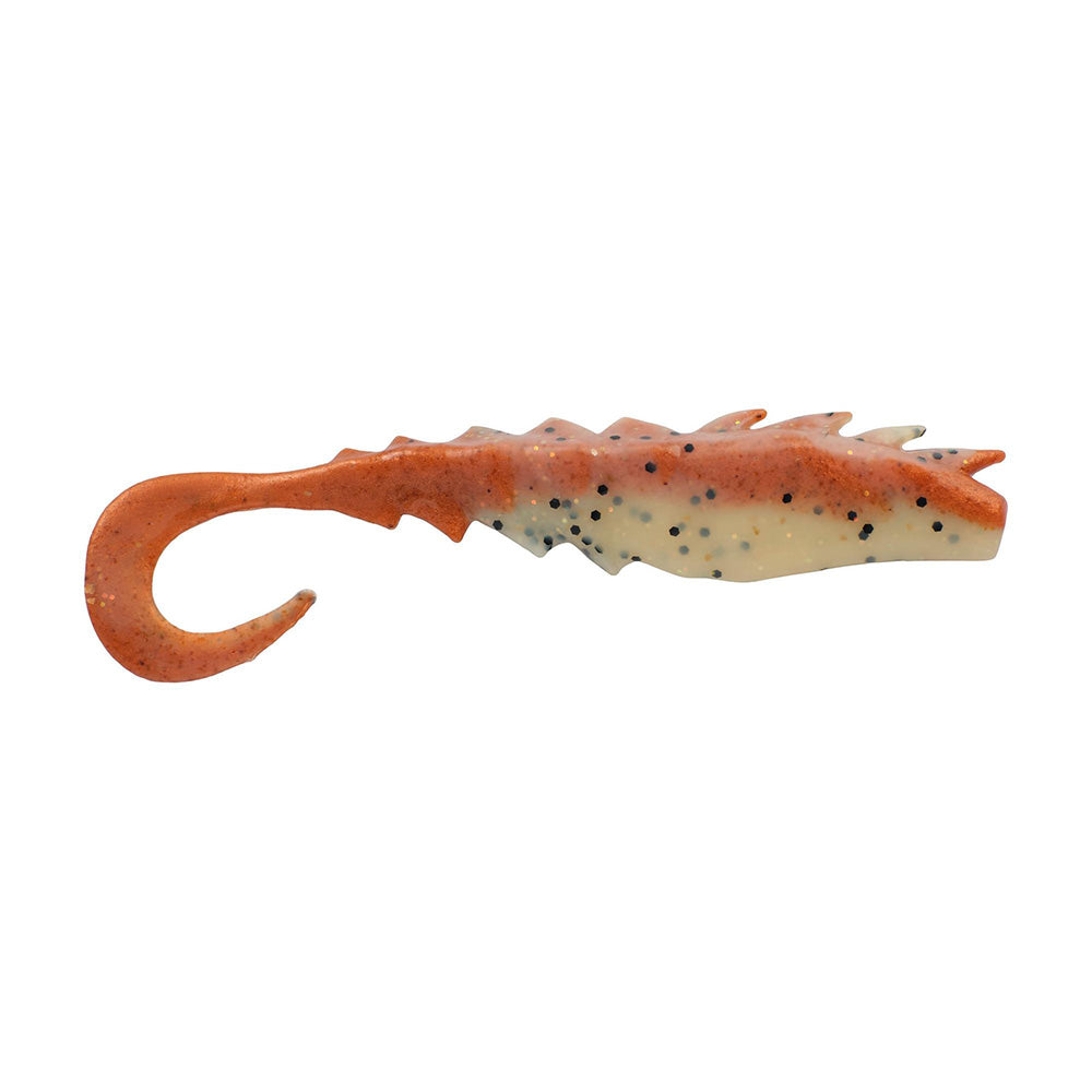 Berkley Gulp! Saltwater Nemesis Prawn Curl Tail - 4" - New Penny - Professional Marine & Fishing Gear