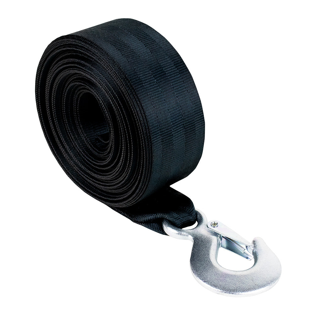 Powerwinch Tow Tight Winch Strap 2" x 20" - Professional Marine & Fishing Gear