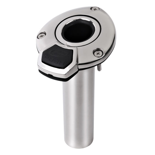 Exploding Fish EVO-360 Flush Mount Rotating Rod Holder w/8.5" Tube at 15 Degrees - Professional Marine & Fishing Gear