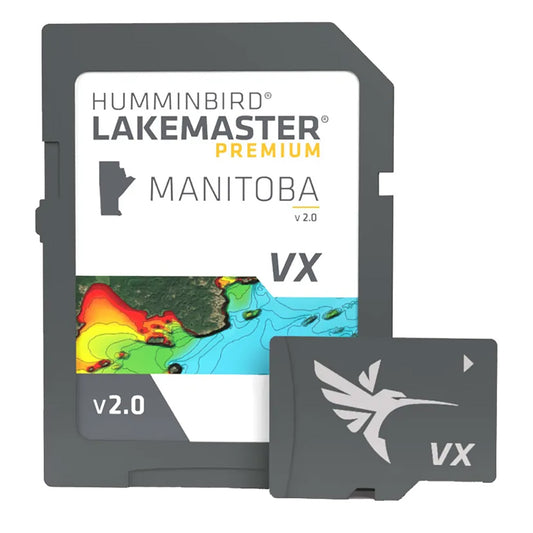Humminbird LakeMaster VX Premium Manitoba V2.0 - Professional Marine & Fishing Gear