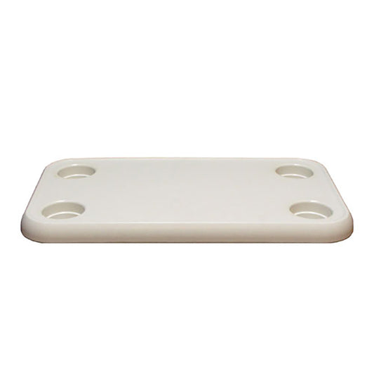 Springfield 15.5" x 27.5" Rectangular Table Top - White - Professional Marine & Fishing Gear