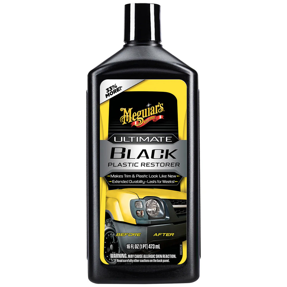 Meguiar's Ultimate Black Plastic Restorer - 16oz - Professional Marine & Fishing Gear