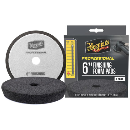 Meguiar's Professional 6" Foam Finishing Pads *2-Pack - Professional Marine & Fishing Gear
