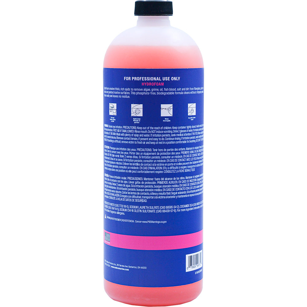 Malco HydroFoam Ultra Concentrated Boat Wash  32oz 162032