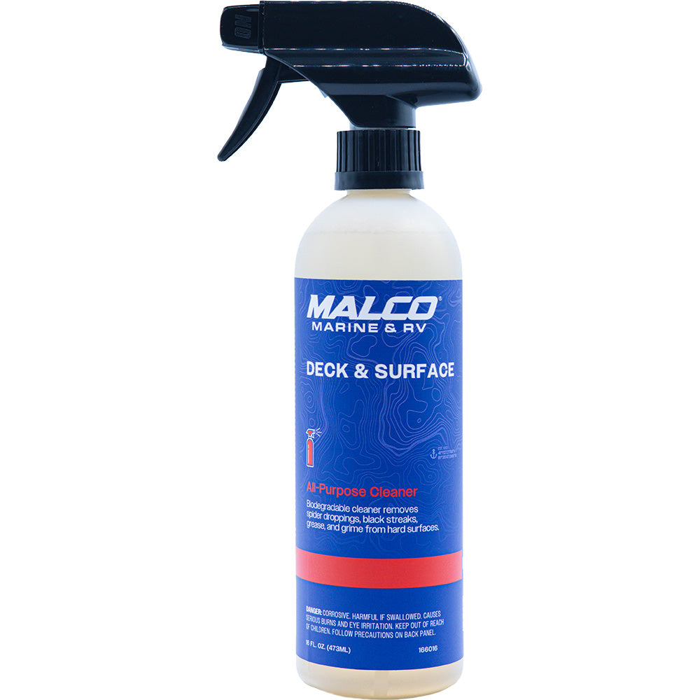 Malco Deck Surface Spray All Purpose Cleaner - 16oz - Professional Marine & Fishing Gear