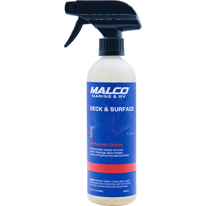 Malco Deck Surface Spray All Purpose Cleaner - 16oz - Professional Marine & Fishing Gear