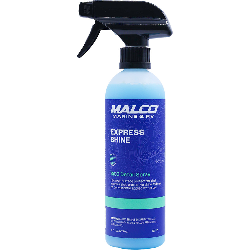 Malco Express Shine SiO2 Detail Spray - 16oz - Professional Marine & Fishing Gear