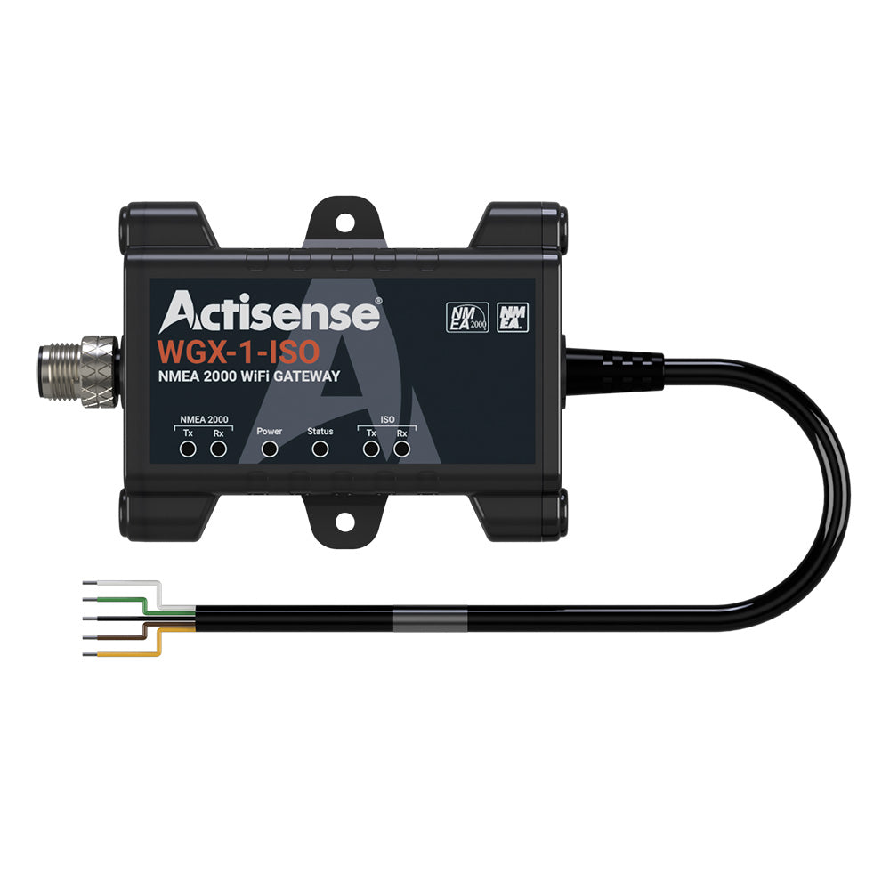 Actisense NMEA 0183 to NMEA2000 Gateway w/WiFi PC Interface - ISO Connection - Professional Marine & Fishing Gear