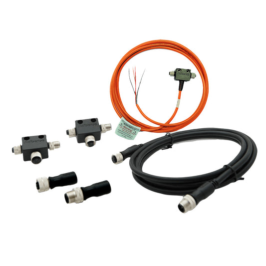 Actisense NMEA2000 Micro Starter Kit w/MPT-2, TER-M (x2), T-MFF (x2) TDC-6M - Professional Marine & Fishing Gear