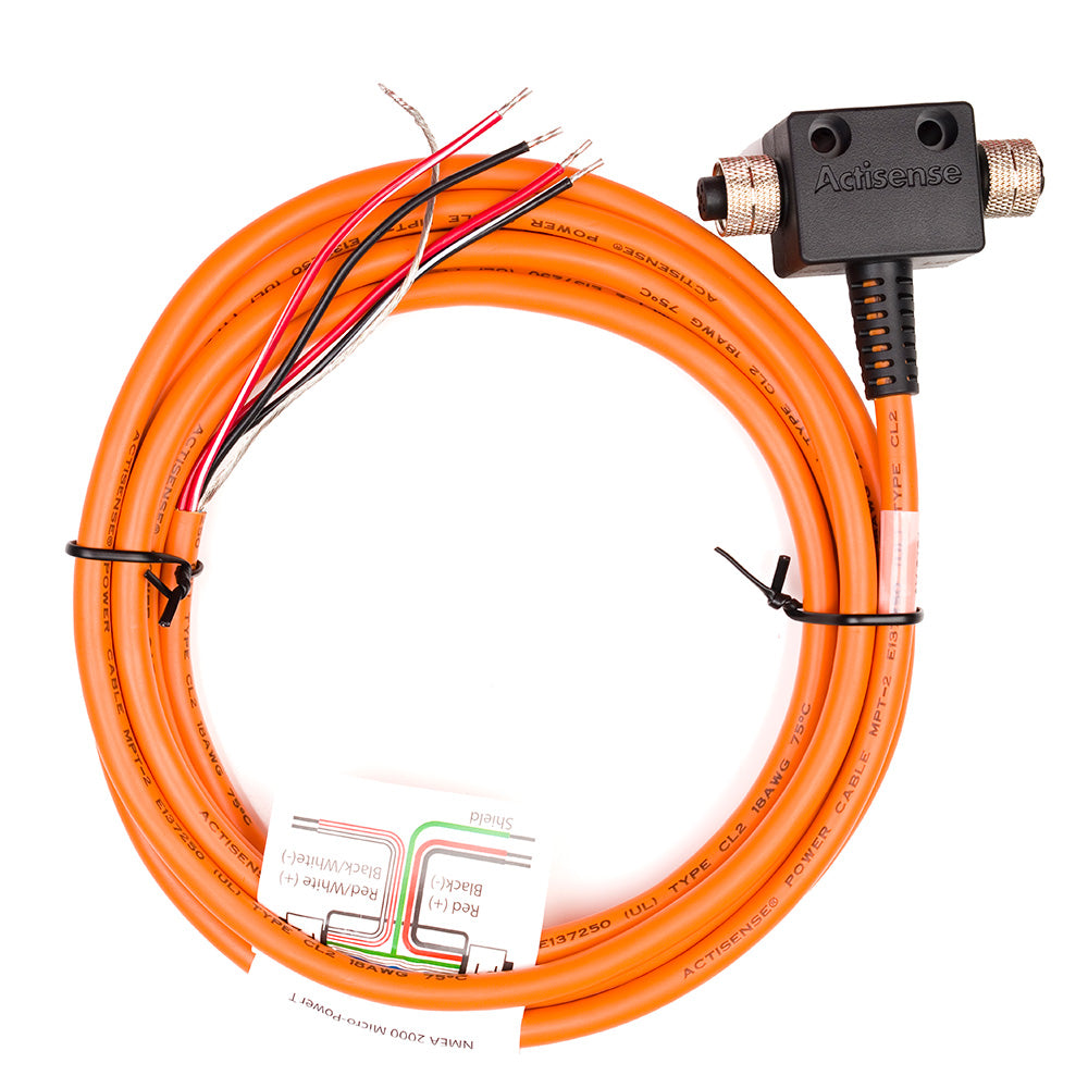 Actisense NMEA2000 Micro T-Piece w/Female Connectors 3M UL Certified Cable - Professional Marine & Fishing Gear