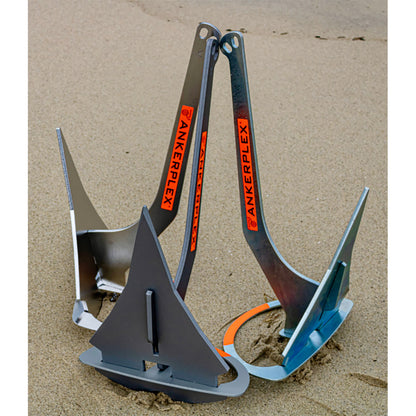 Ankerplex Aluminum Anchor 17kg fBoats to 18 AP5AL