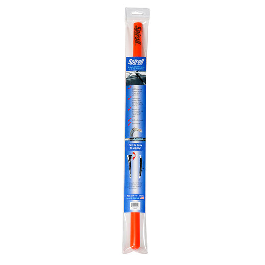 Spiroll Chafe Guard Orange for Lines up to 3/4"-1" Diameter - Professional Marine & Fishing Gear