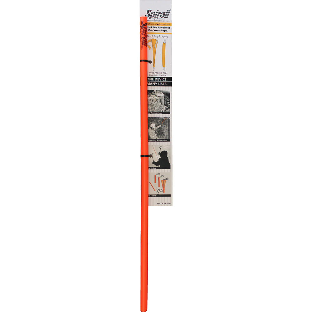 Spiroll Rope Protector Orange f/Lines 1/2" Greater - Professional Marine & Fishing Gear