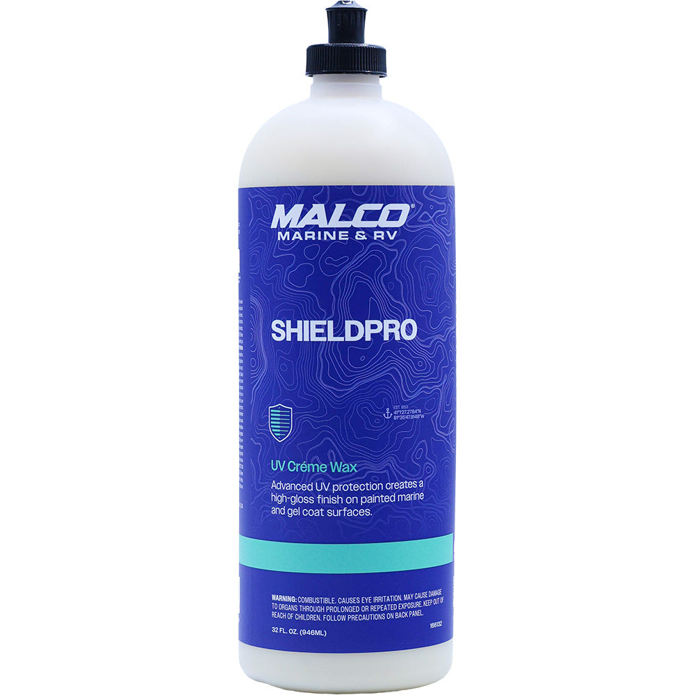 Malco ShieldPro UV Crme Wax - 32oz - Professional Marine & Fishing Gear