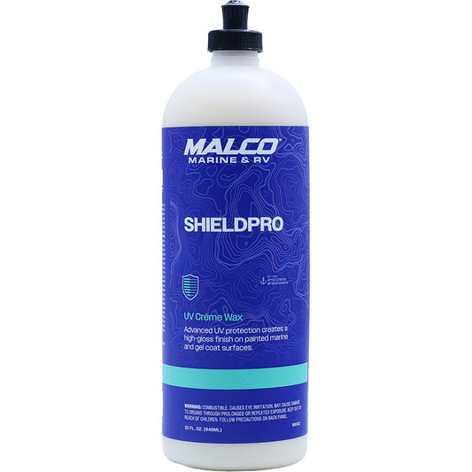 Malco ShieldPro UV Crme Wax - 32oz - Professional Marine & Fishing Gear