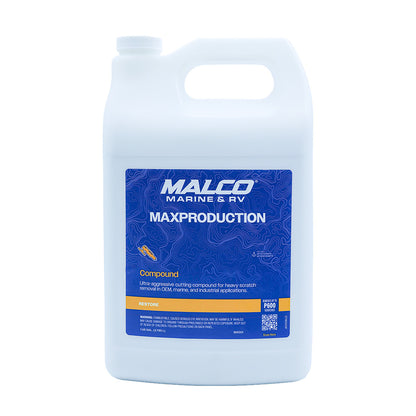 Malco MaxProduction Compound - 1 Gallon - Professional Marine & Fishing Gear