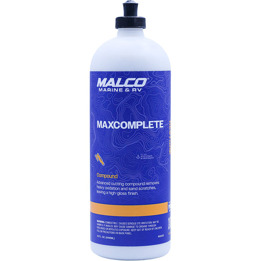 Malco MaxComplete Compound - 32oz - Professional Marine & Fishing Gear