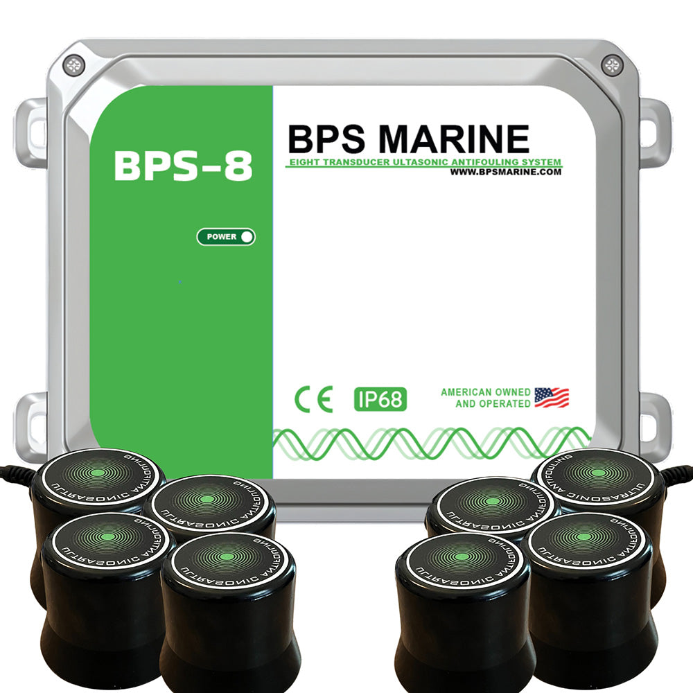BPS Marine BPS-8 8-Transducer Ultrasonic Antifouling System - 12VDC - Professional Marine & Fishing Gear