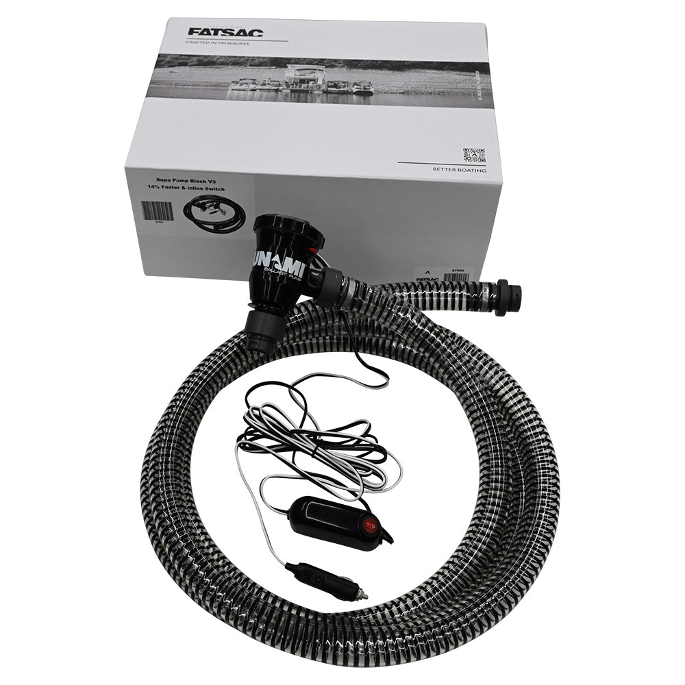FATSAC Supa Pump 3.0 w/Inline Switch - Professional Marine & Fishing Gear