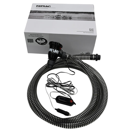 FATSAC Supa Pump 3.0 w/Inline Switch - Professional Marine & Fishing Gear