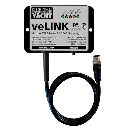 Digital Yacht veLink Victron BLE to NMEA 2000 - Professional Marine & Fishing Gear