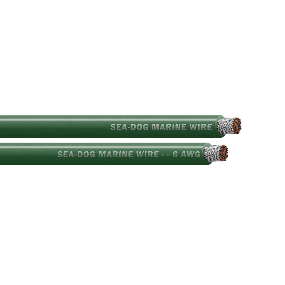 Sea-Dog 6 AWG Green Battery Cable - 500' - Professional Marine & Fishing Gear