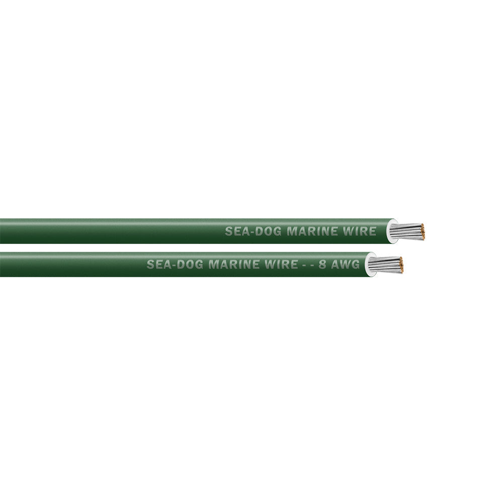 Sea-Dog 8 AWG Green Primary Wire - 1000' - Professional Marine & Fishing Gear