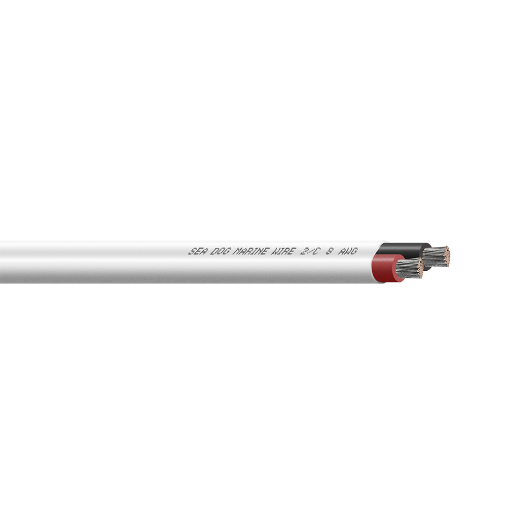 Sea-Dog 8/2 AWG Flat Duplex Wire Red/Black - 100' - Professional Marine & Fishing Gear
