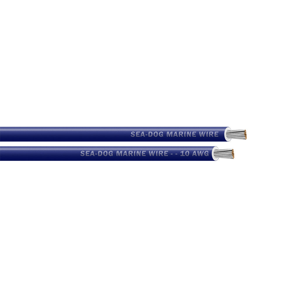 Sea-Dog 10 AWG Dark Blue Primary Wire - 25' - Professional Marine & Fishing Gear