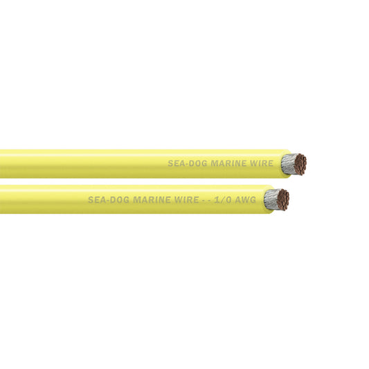 Sea-Dog 1/0 AWG Battery Cable - 25' - Professional Marine & Fishing Gear