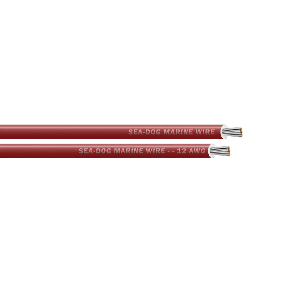 Sea-Dog 12 AWG Red Primary Wire - 1000' - Professional Marine & Fishing Gear