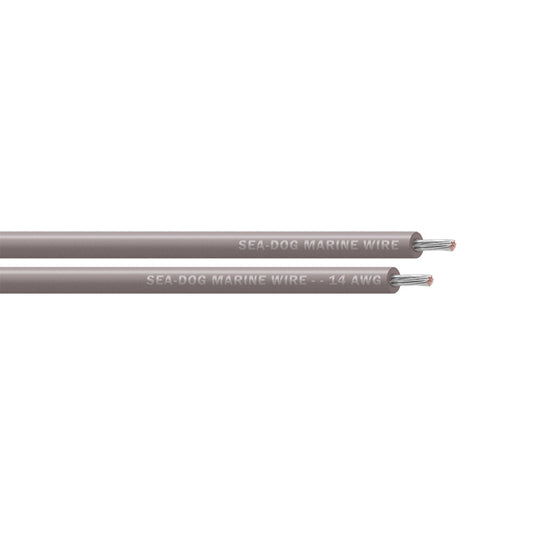 Sea-Dog 14 AWG Grey Primary Wire - 1000' - Professional Marine & Fishing Gear