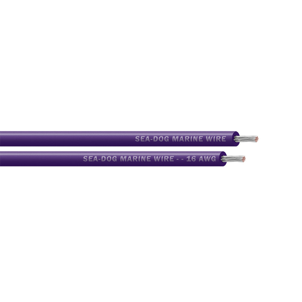 Sea-Dog 16 AWG Purple Primary Wire - 500' - Professional Marine & Fishing Gear