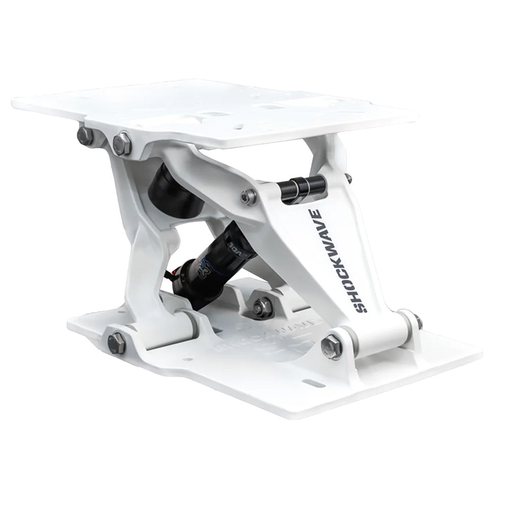 Shockwave S5-LW Suspension Base - White - Professional Marine & Fishing Gear