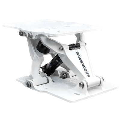 Shockwave S5-LW Suspension Base - White - Professional Marine & Fishing Gear