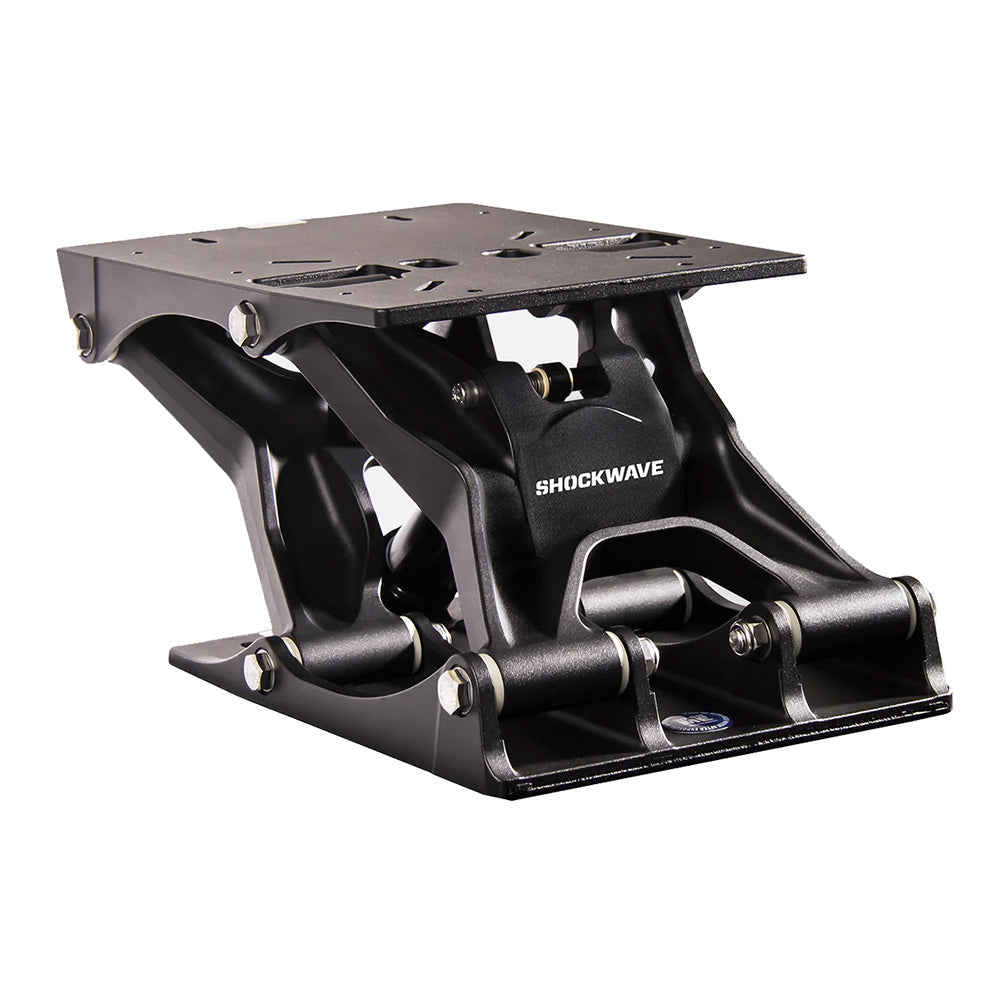 Shockwave S5-AL Suspension Base - Black - Professional Marine & Fishing Gear