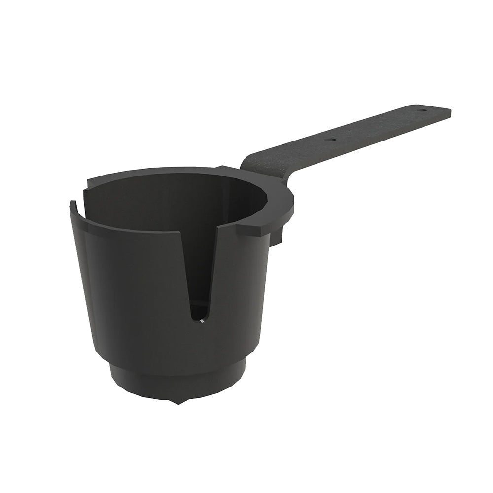 Shockwave Cup Holder w/Aluminum Bracket - Professional Marine & Fishing Gear