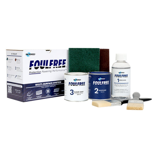 Propspeed Foulfree Multi-Surface Coating System - Medium - Professional Marine & Fishing Gear