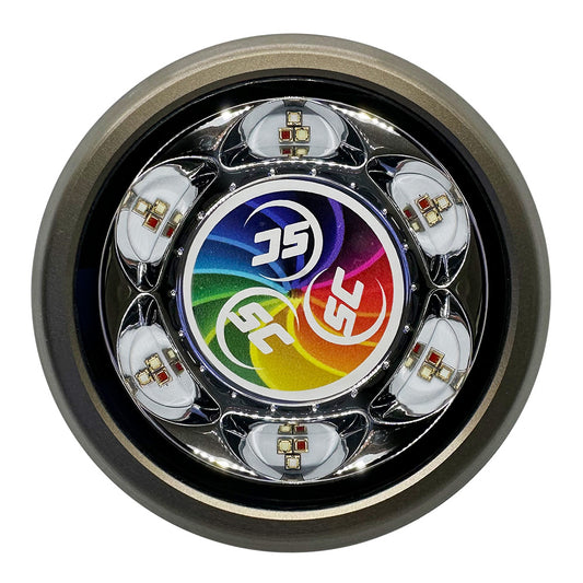Shadow-Caster 3" Round Underwater RGB LED Light - Professional Marine & Fishing Gear
