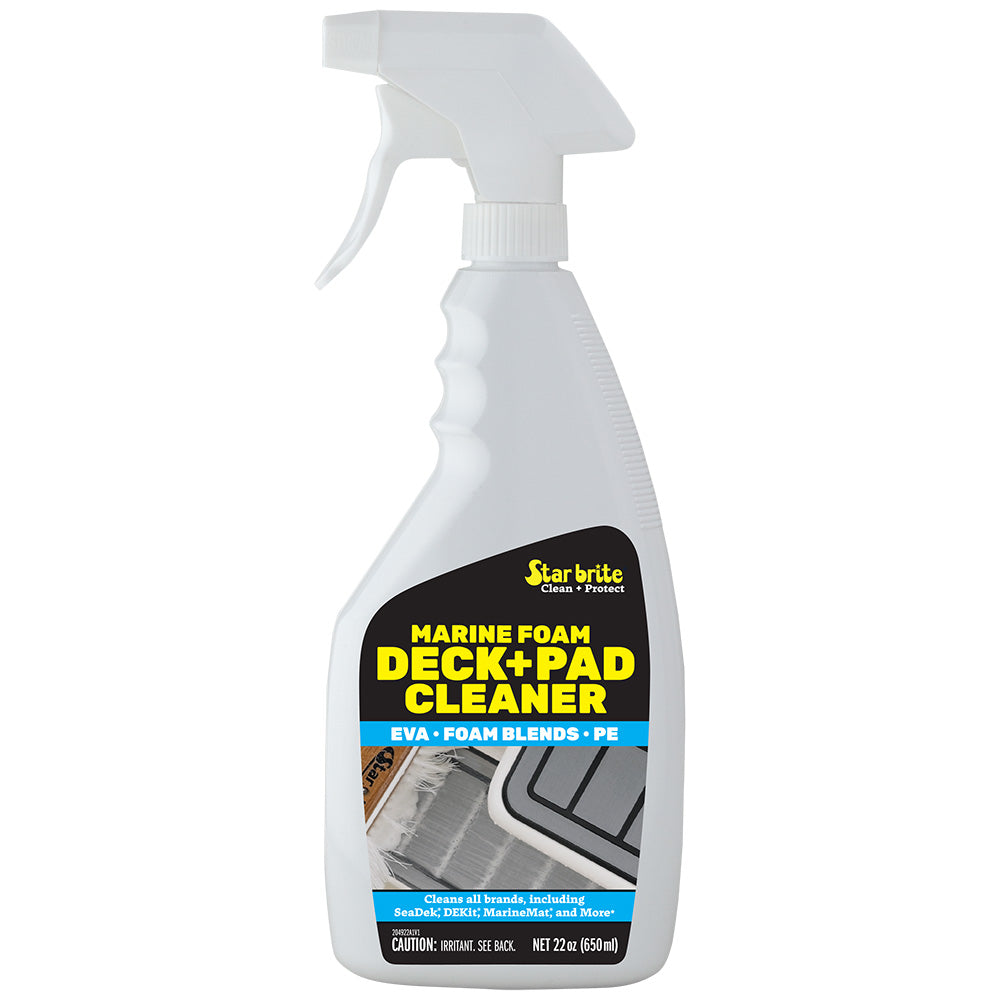 Star brite Marine Foam Deck + Pad Cleaner - 22 oz - Professional Marine & Fishing Gear