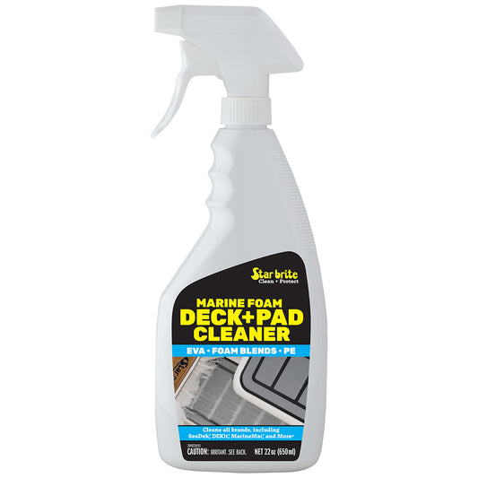 Star brite Marine Foam Deck + Pad Cleaner - 22 oz - Professional Marine & Fishing Gear