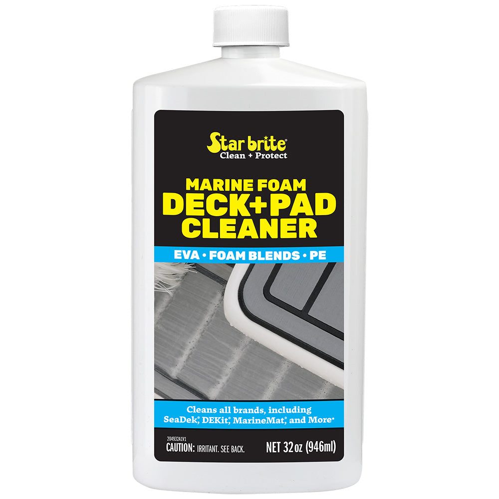 Star brite Marine Foam Deck + Pad Cleaner - 32 oz - Professional Marine & Fishing Gear